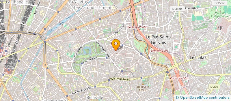 localisation de l'entreprise COM'PASS  PARIS