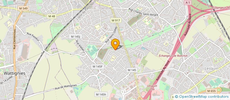 localisation de l'entreprise COM-PIER  FACHES-THUMESNIL