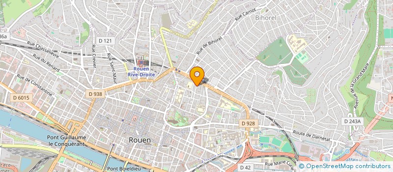 localisation de l'entreprise COM'PLAIRE  ROUEN