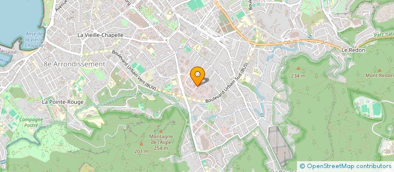 localisation de l'entreprise COM PLUS à MARSEILLE