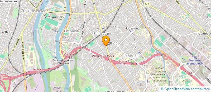 localisation de l'entreprise COM'RAIDER à TOULOUSE