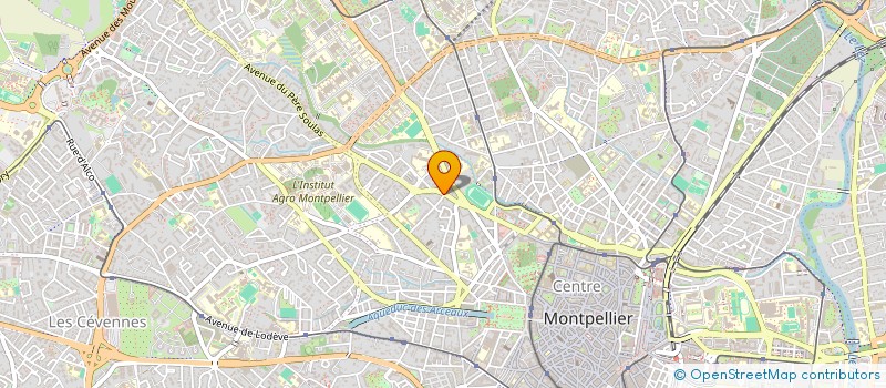 localisation de l'entreprise COM REG DE DANSE DU LANGUEDOC ROUSSILLON à MONTPELLIER