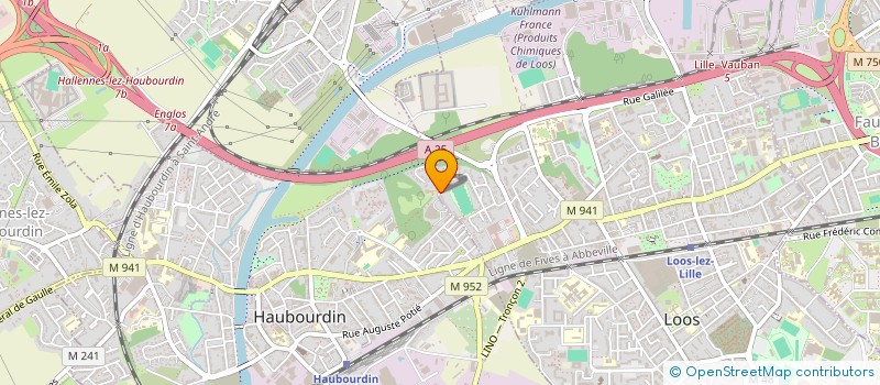 localisation de l'entreprise COM & RELAX  LOOS