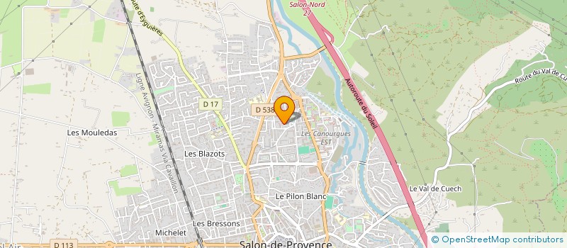 localisation de l'entreprise COM'S SARL  SALON-DE-PROVENCE