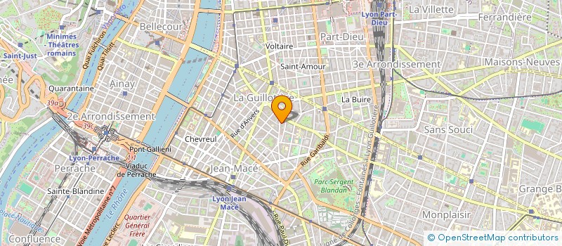 localisation de l'entreprise COM SAUVEGARDE ORGUE NOTRE DAME ST LOUIS  LYON