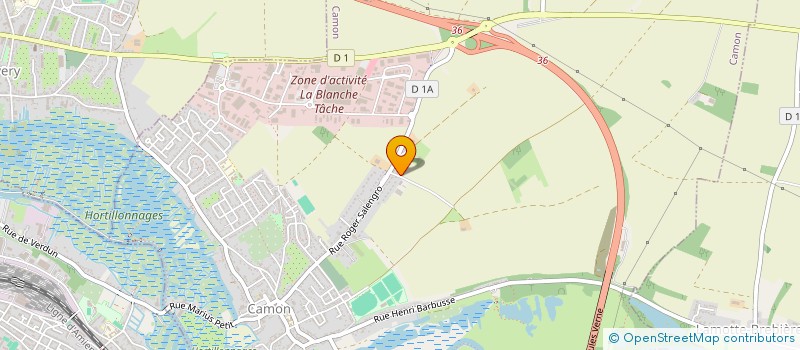 localisation de l'entreprise COM-SCAPE  CAMON