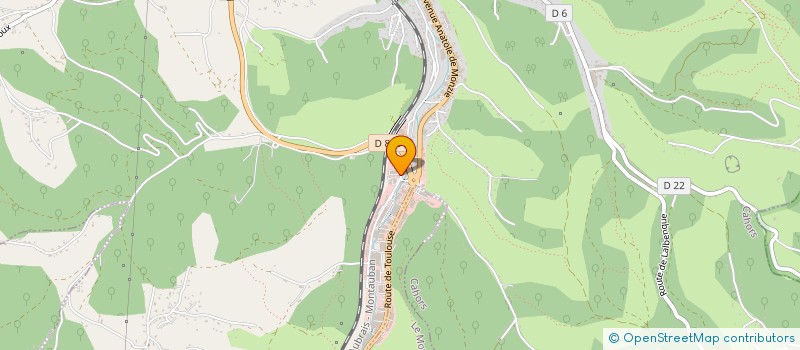 localisation de l'entreprise @COM.SUD DU LOT  CAHORS