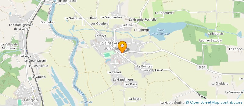 localisation de l'entreprise COM'T SULPICIEN  SAINT-SULPICE-DES-LANDES