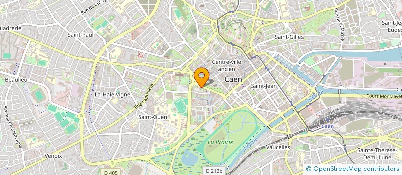 localisation de l'entreprise COM UN REGARD à CAEN