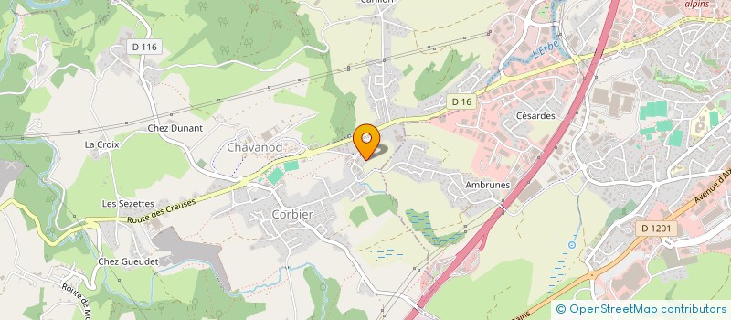 localisation de l'entreprise COM UNIC à CHAVANOD