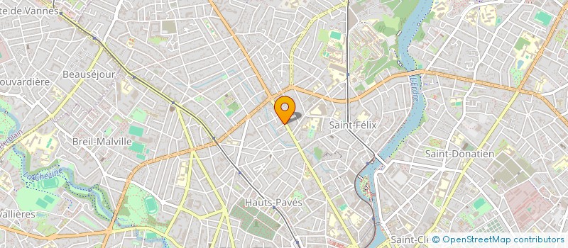 localisation de l'entreprise COM.UNIK  NANTES