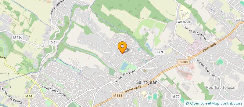 localisation de l'entreprise COM'UNITY à SAINT-JEAN