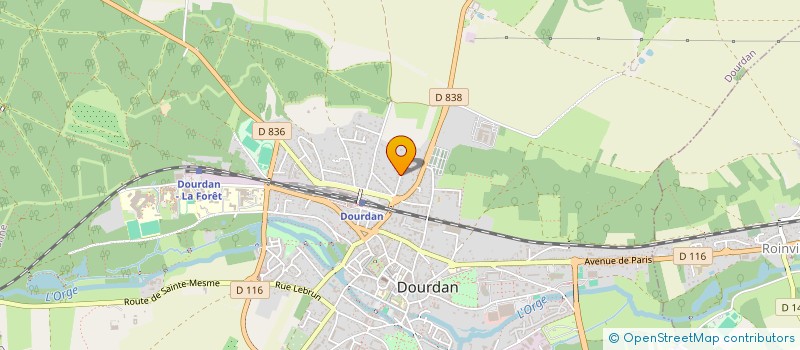 localisation de l'entreprise COM-US HOLDING  DOURDAN