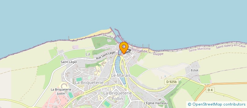 localisation de l'entreprise COM VALERIQUAIS AIDE PERSONNES AGEES à SAINT-VALERY-EN-CAUX