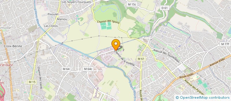 localisation de l'entreprise COM WEB à L'UNION