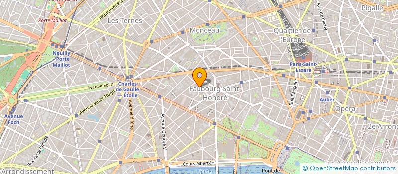 localisation de l'entreprise COM1REVE  PARIS