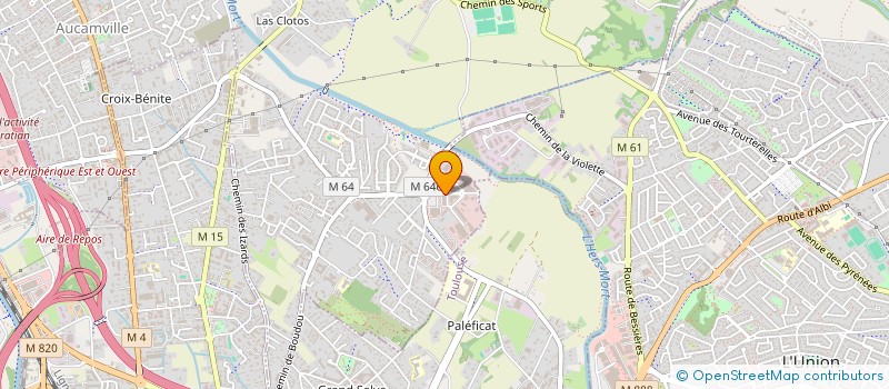 localisation de l'entreprise COM6 INTERACTIVE à LAUNAGUET