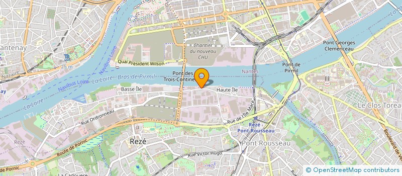 localisation de l'entreprise COMABEN  REZE