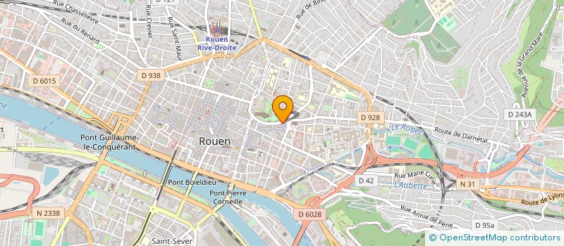 localisation de l'entreprise COMAC PRODUCTIONS à ROUEN