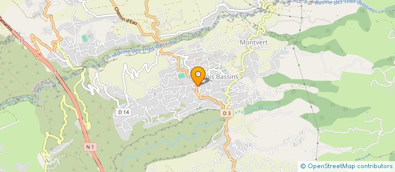 localisation de l'entreprise COMACA  LES TROIS-BASSINS