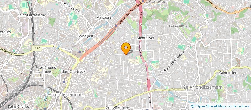 localisation de l'entreprise COMACEDA à MARSEILLE