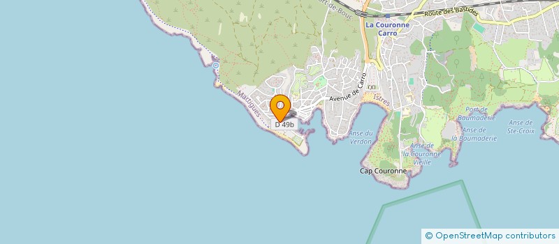 localisation de l'entreprise COMADA SAS à MARTIGUES