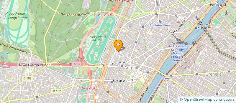 localisation de l'entreprise COMADAL  PARIS