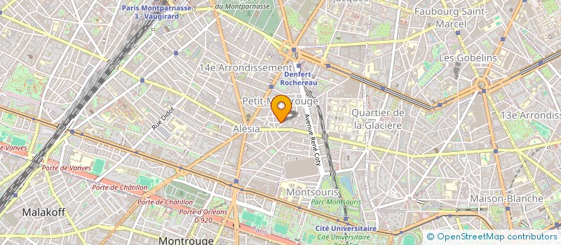 localisation de l'entreprise COMADELEC  PARIS