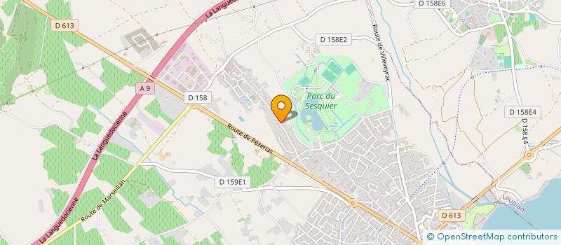 localisation de l'entreprise COMAEX à MEZE