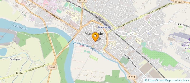 localisation de l'entreprise COMAFEL à MARMANDE