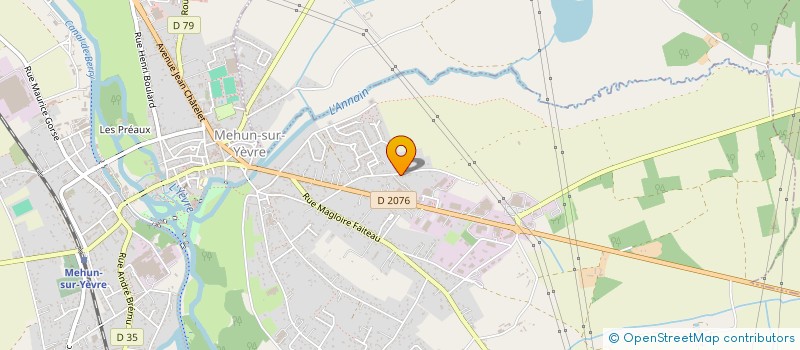 localisation de l'entreprise COMAFRAN  MEHUN-SUR-YEVRE