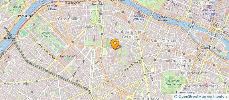 localisation de l'entreprise COMAGIE  PARIS