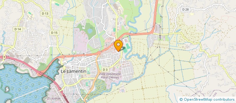 localisation de l'entreprise COMAIZ  LE LAMENTIN