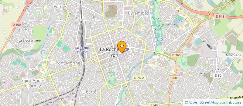 localisation de l'entreprise COMALO  LA ROCHE-SUR-YON