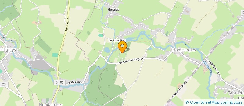 localisation de l'entreprise COMALORG à HON-HERGIES