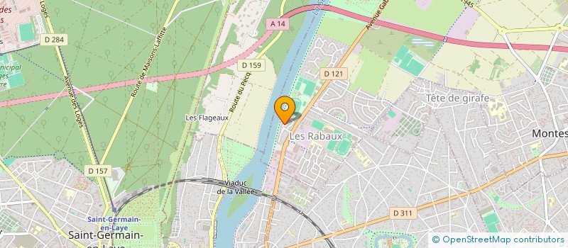 localisation de l'entreprise COMALOU  MONTESSON