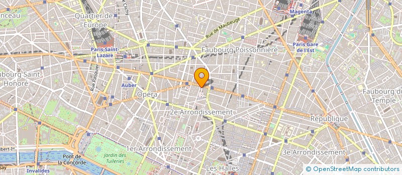 localisation de l'entreprise COMANGEST  PARIS