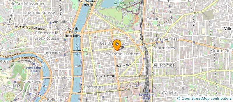 localisation de l'entreprise COMAP  LYON