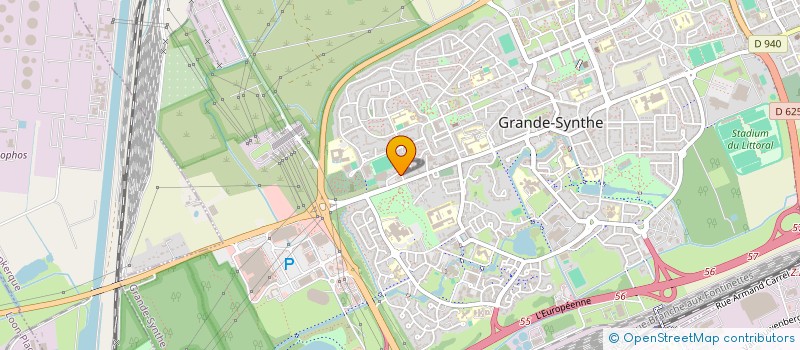 localisation de l'entreprise COMAPP  GRANDE-SYNTHE