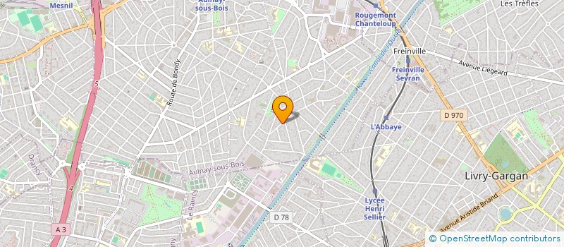 localisation de l'entreprise COMAPY  AULNAY-SOUS-BOIS