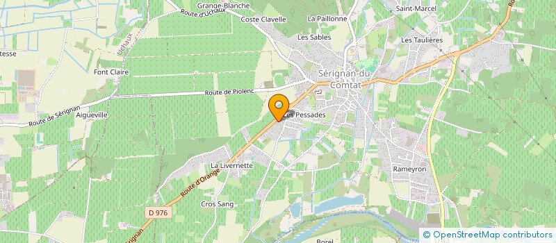 localisation de l'entreprise COMAR  SERIGNAN-DU-COMTAT