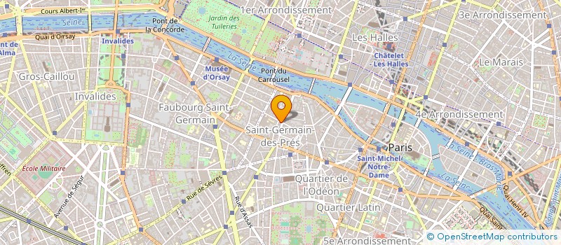 localisation de l'entreprise COMAR EVENEMENT à PARIS