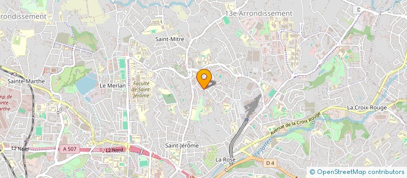 localisation de l'entreprise COMARGES FORMATION  MARSEILLE