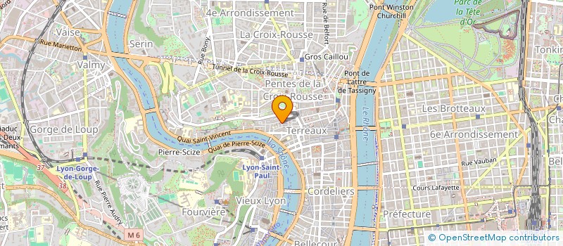 localisation de l'entreprise COMARIS RHONE ALPES à LYON