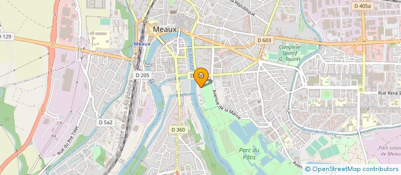 localisation de l'entreprise COMATEC SOCIETE NOUVELLE à MEAUX