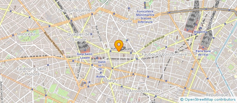 localisation de l'entreprise COMATEL à PARIS