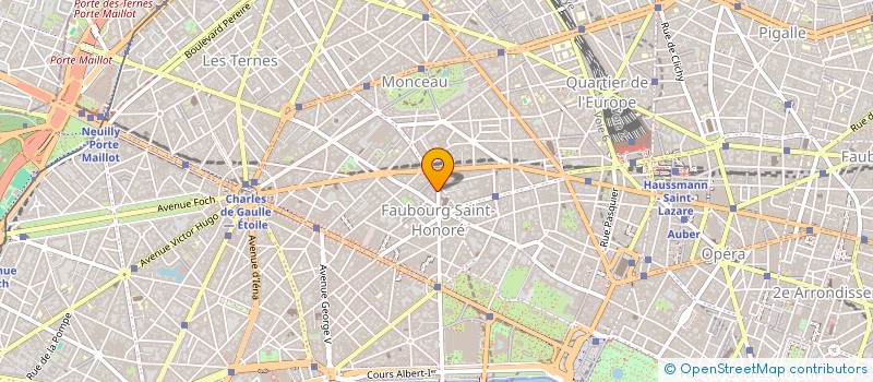 localisation de l'entreprise COMAUDITEX  PARIS