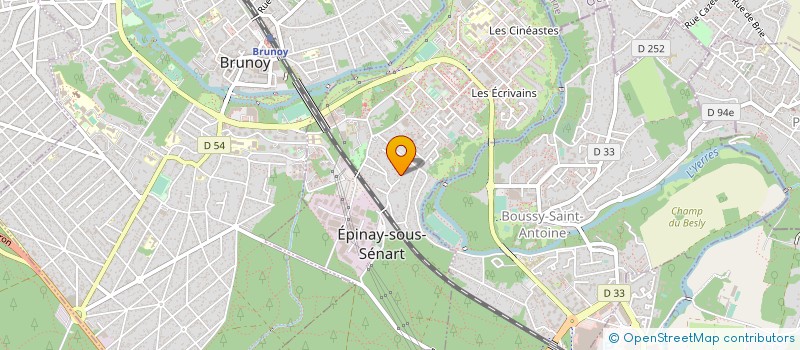 localisation de l'entreprise COMAVEX à EPINAY-SOUS-SENART