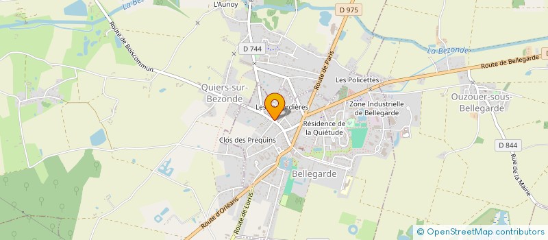 localisation de l'entreprise COMB ALGERIE TUNISIE MAROC à BELLEGARDE