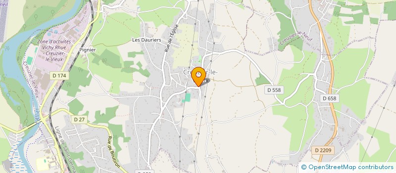 localisation de l'entreprise COMBACON à SAINT-ETIENNE-DE-VICQ